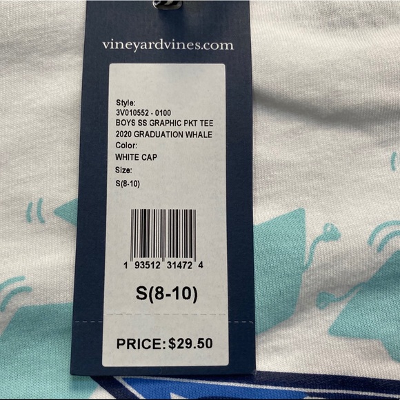 Vineyard Vines Class Of 2020 Graduation WhaleShort - Picture 7 of 7